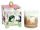 Michel Design Works Gift Boxed Soy Wax Candle, 6.5-Ounce, Lapin