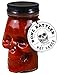 Thoughtfully Gifts, Deadly Skull Hot Sauce, Bone Rattler Edition, Skull Mason Jar Filled With Fiery Hot Sauce, 15.2 Ounces