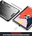 iPad Pro 12.9 inch 2018 Kickstand Rugged Case, Poetic Revolution Full-Body Heavy Duty Case, Built-in-Screen Protector, Not Support Pencil Magnetic Attachment, For iPad Pro 12.9 2018, Black