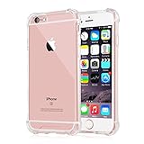 [Crystal Clear] iPhone 6 / 6s Case, iXCC New&nbsp;Cover Case [Shock Absorption] with Transparent Hard Plastic Back Plate and Soft TPU Gel Bumper - Clear