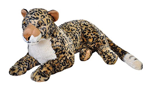 Wild Republic Jumbo African Leopard Plush, Giant Stuffed Animal, Plush