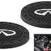 AOOOOP Car Interior Accessories for Infiniti Cup Holder Insert Coaster - Silicone Anti Slip Cup Mat for Infiniti Q50 Q70 Q70L Q60 QX30 QX50 QX60 QX80 (Set of 2, 2.75