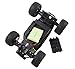 King Cheetah Turbo Diecast Body Remote Control RC Buggy Car Truck 2.4 GHz System Large 1:16 Scale Size RTR w/ Working Suspension, High Speed, Radio Control Off-Road Hobby Truggy Rechargeable (Green)