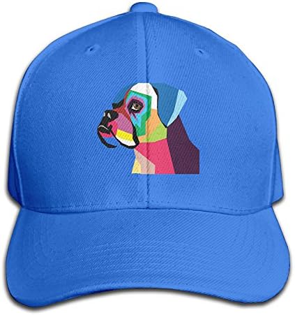 Boxer Snapback Sandwich Cap RoyalBlue Baseball Cap Hats Adjustable Peaked Trucker Cap