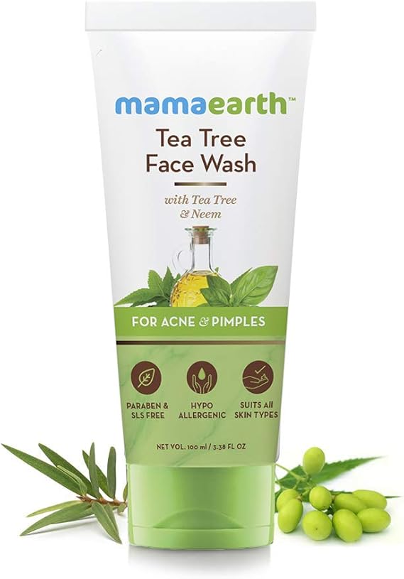 tea tree face serum mamaearth