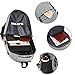 Trustbag A-001 College, Business Slim Laptop Backpack, Anti-Theft Water Resistant Computer with USB Charging Port, Lightweight Travel Bag, Fits 15.6