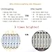 ChiChinLighting® Purple 100pcs (20pcs x 5packs) Samsung 5630 SMD 3p LED Module Waterproof Super Bright LED Modules Sign LED Light 12V Purple LED Strips