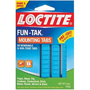 Image of Loctite Fun-Tak Mounting Putty Tabs, 2-Ounce (1865809)