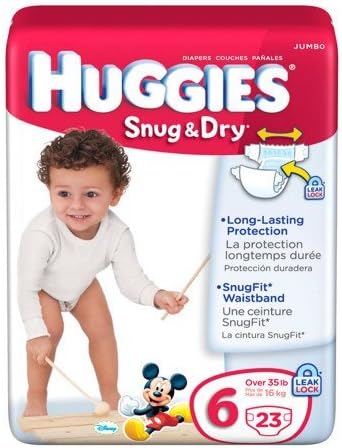 huggies jumbo pack size 6