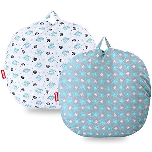 Newborn Lounger Cover 2 Pack, Snug Fitted Removable Slipcover, Soft and Breathable, Premium Quality Microfiber, Planet…