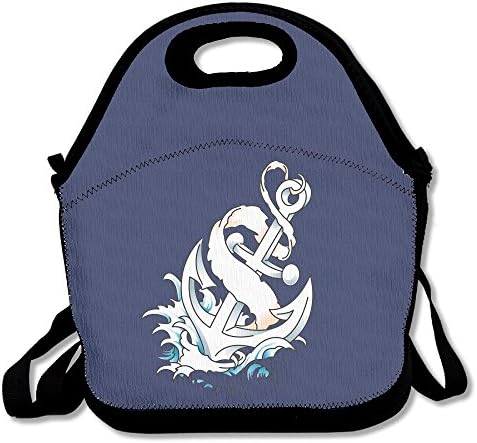 Anchor In The Sea ScribblesLunch Box For Girls Lunch Bag Lunch Box Food Bag Cute