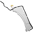TRQ Radiator Coolant Reservoir Expansion Tank Overflow Bottle Compatible with 2011-2017 Nissan Juke NI3014121