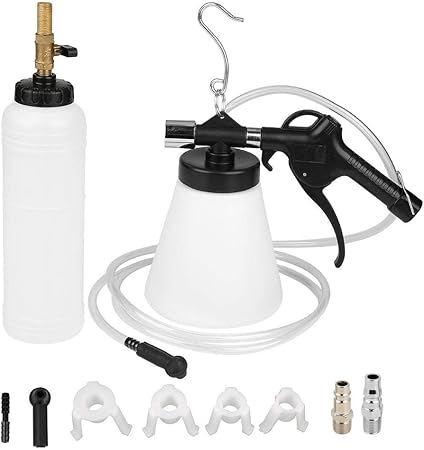 Amazon ブレーキフルード ブリーダー 車用 手動式 ブレーキブリーダー ブレーキフルードチェンジャーセット ブレーキブリーダー液交換 空気圧 ブレーキブリーダー ブレーキフルード オイル交換 フルード交換 ブレーキフルードブリーダセット 空気圧ブレーキブリーダー