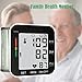 Blood Pressure Monitor Wrist Type Cuff Portable Digital Medical BP Machine Meter Automatic Heartbeat Detection,Pulse and Heart Rate Monitoring with LCD Display,FDA Approved for Home Use