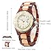 Bewell Women's ZS-100BL Handmade Wooden Analog Quartz Retro Wrist Watch