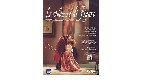 Amazon Com Mozart Le Nozze Di Figaro Concerto Koln Rene Jacobs Dvd 2006 By Pietro Spagnoli Movies Tv 