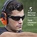 Howard Leight Impact Sport Bolt Digital Electronic Shooting Earmuff, Orange