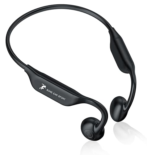 ZRUHIG Bone Conduction Headphones Bluetooth, [Comfortable Secure