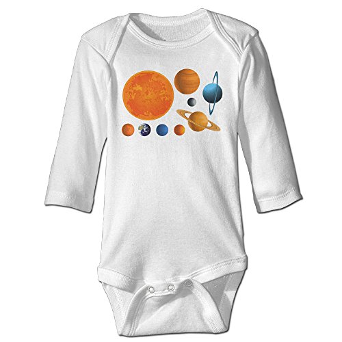 Solar System Good Unisex Onesies Bodysuits For Babies