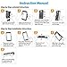 LG G3 Case, ULAK Clip Holster Kickstand Rugged Hybrid Rubber Protective Hard Case for LG G3 2014 (Grey/Orange)