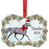 Black Morgan Horse Christmas Ornament 2024