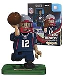 NFL GEN3 New England Patriots Tom Brady Limited Edition Minifigures, Blue, Small