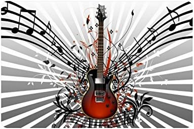 Music Notes Custom Doormat Entrance Mat Floor Mat Rug Indoor/Outdoor/Front Door/Bathroom Mats Rubber Non Slip Size 23.6 x 15.7 inches