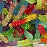 1lb Sealed Clear Bag Albanese Gummy Gummi Worms