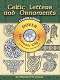 Celtic Letters and Ornaments CD-ROM and Book (Dover Electronic Clip Art)