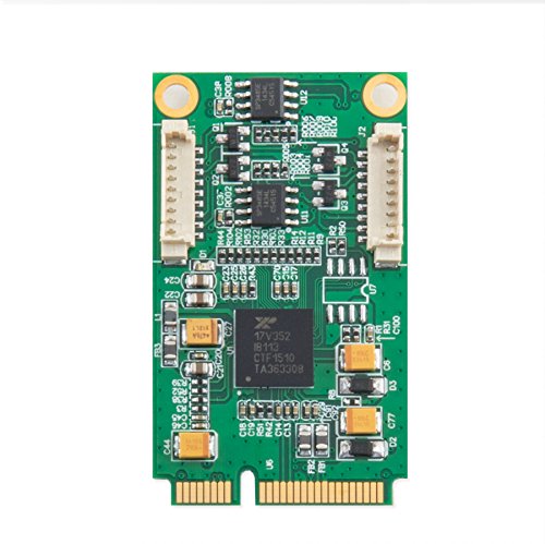 IO Crest SI-MPE15048 2 Port Serial Mini PCIe Controller Card (RS-422/485)