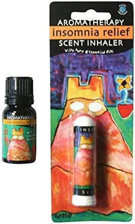Earth Solutions Aromatherapy Sleep Aid Inhaler Plus Essential Oils Blend 10ml Insomnia Kit Yoga Gifts | A Natural Plant Extract for Sleep & Anxiety