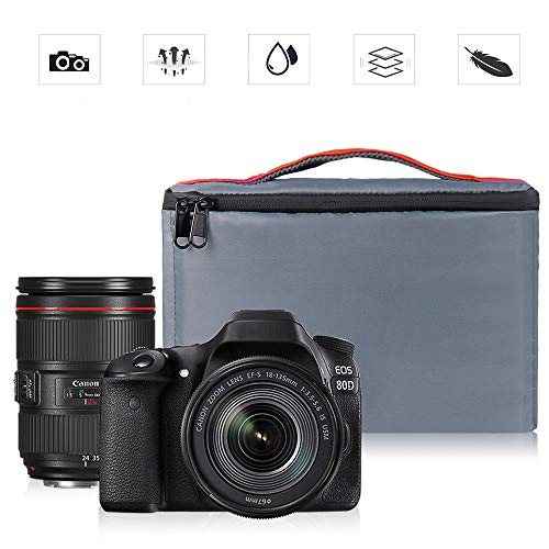Camera Insert Bag Padded Backpack Case DSLR SLR Camera Travel Inner Case for Sony,Canon,Nikon,Olympus