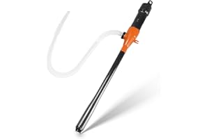 FUELIO Fuel Transfer Pump Battery Powered For Water Kerosene Gas Can, Water Pump, Gas Pump, 2.2 GPM Battery Operated Transfer Pump