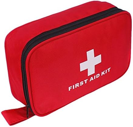 Acepstar 180 Pieces First Aid Kit, Compact Survival Medical Kit Emergency Bag for Home, Auto, Traveling, Hiking, Camping, Road Trips, Sport and Wilderness Survival