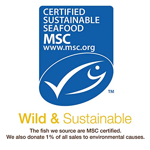 NutraSea Cod Liver Oil Omega 3 Fish Oil Supplement, MSC Certified