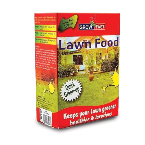 Organic Lawn Booster, 100% Organic Lawn Essential Garden Food for Lush Green Lawn Grass (1 Pack 1000 grams) Long Lasting Balanced Organic Lawn Feed - for a Thicker, Greener and More Durable Lawn