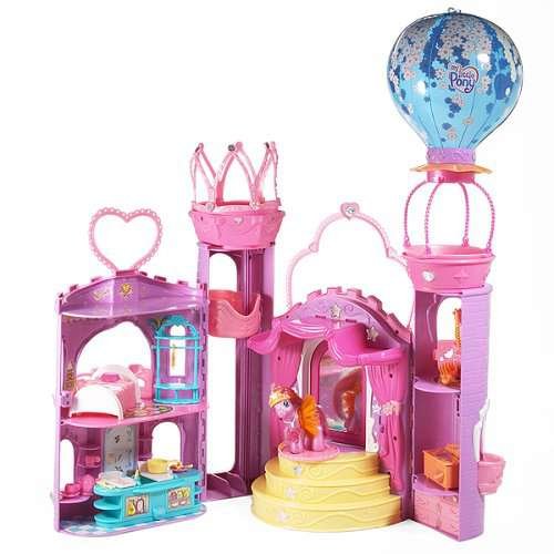 My Little Pony G3: Celebration Castle Playset with Music, Lights and Baby Pony Pink Sunsparkle