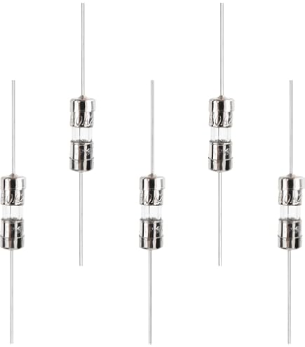 200pcs 3x10mm Glass Tube Fuses With Axial Leads – 250V 2A, Fast-Blow, Soldering Style
