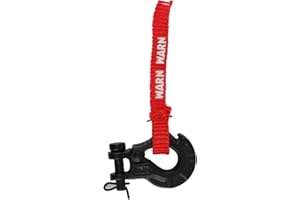 WSJIABOFUX Red RC Metal Trailer Hook Winch Hook with Winch Pull Tag Decoration for 1/10 RC Crawler Car Axial SCX10 TRX4 Parts Vehicle Scale Accessories Vehicle Bodies and Scale Accessories