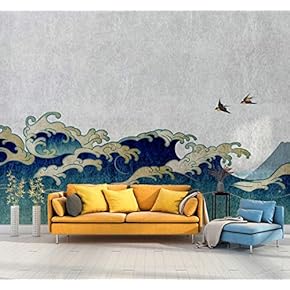 Wall Mural Sea Removable Wallpaper Wall Sticker for Bedroom Living Room - 66x96 inches