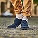 Organic Eco Hemp Walking Socks – Wide Range of Cool Moisture Wicking Dress Socks - Black - White