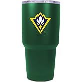 R and R Imports North Carolina Wilmington Seahawks 24 oz Insulated Stainless Steel Tumbler Green Officially Licensed Collegiate Product