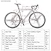 Eurobike Road Bike TSM550 Bike 21 Speed Dual Disc Brake 700C Wheels Road Bicycle (54cm Spoke Wheel)thumb 3