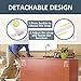 Furniture Straps Baby Proofing Furniture Anchors, Earthquake Resistant Metal Straps, Anchor Furniture to Wall Keeping Baby Pet Safety from Falling Furniture (6 Pack)