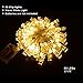 GIGALUMI 50 LED Fairy String Lights with 50 Clear Clips for Hanging Photos, Perfect for Indoor Living Room, Dormitories, Galleries and Special Celebrations