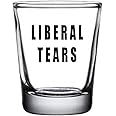 Rogue River Tactical Funny Liberal Tears Shot Glass, Gift for Republican or Conservative, 1.5 Ounce