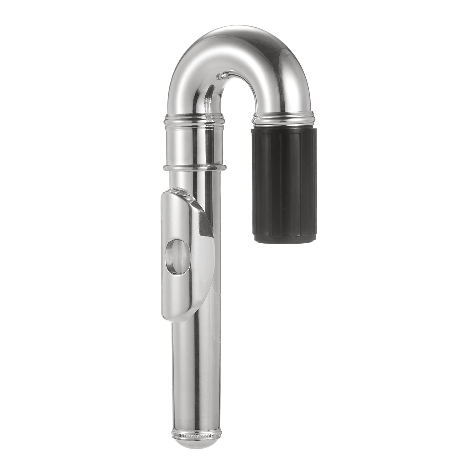 summina Nickel-Plated Flute Curved Head Joint Musical Instrument Accessories Headjoints Replacement Part