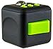 Fidget Cube - Fidget Box - Relieves Stress And Anxiety for Children and Adults - ADHD Toy (Black and Green)