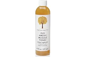 Caleb Treeze Old Amish Muscle Tonic 8 fl oz, Leg Cramps Relief, Foot Cramps Relief, Restless Legs, Muscle Cramps & Spasm Relief