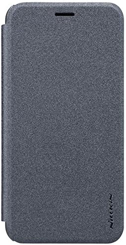 Samsung Galaxy C8 Case DISLAND [Flip Case][Perfect Fit]Flip Matte Back PU Leather Fashion Phone Cover Case for Samsung Galaxy C8,Black